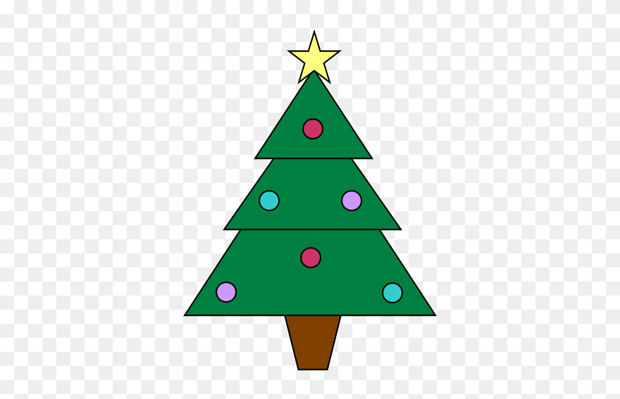 Christmas Tree Clip Art Clipart - Small Christmas Tree Clipart - Png Download