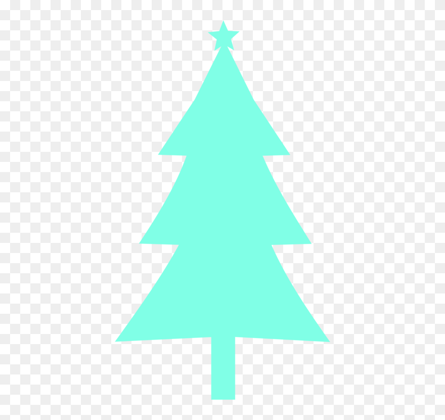 Christmas Ornament,tree,conifer - Christmas Tree Silhouette Png Clipart