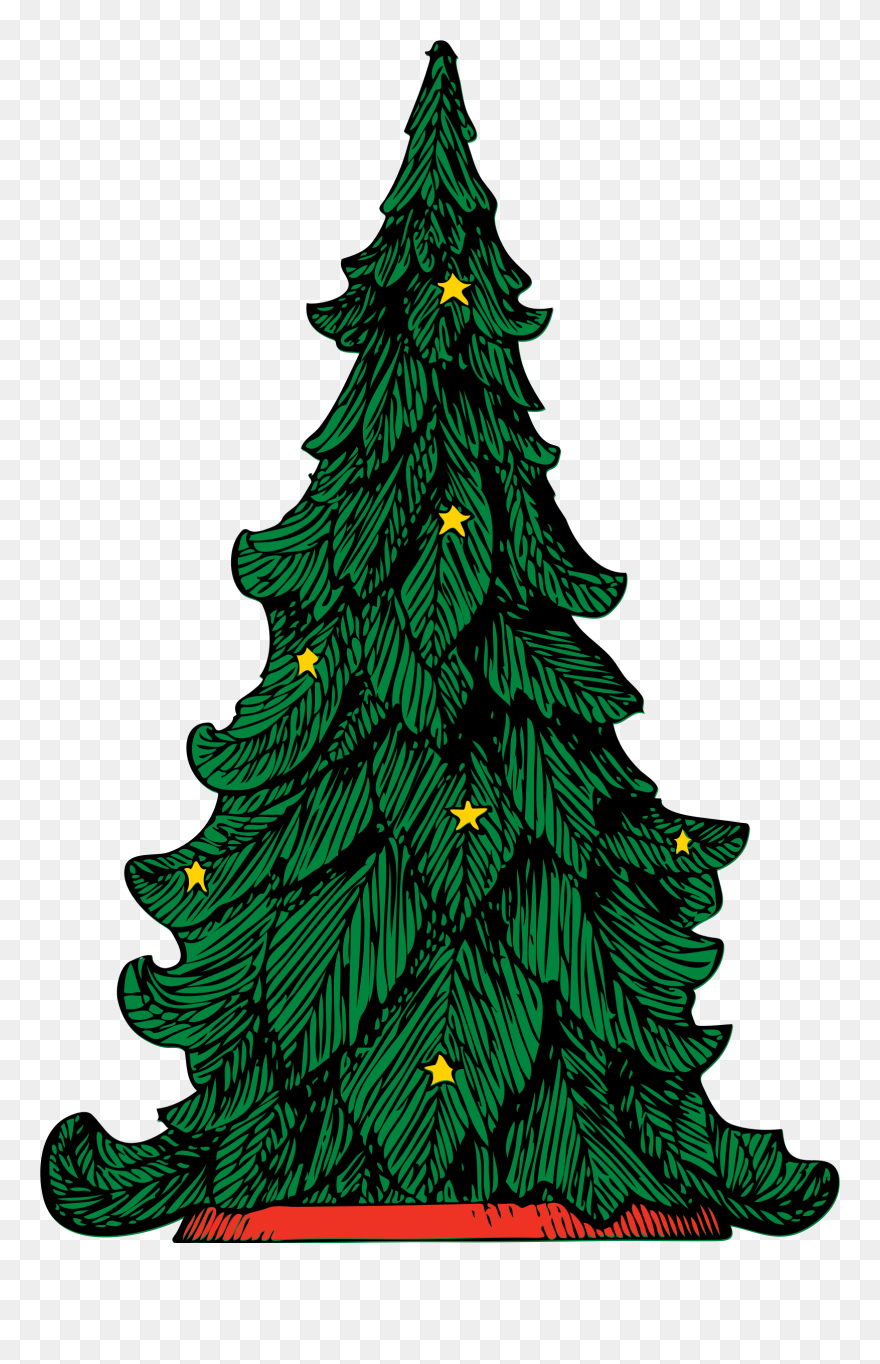 Transparent Christmas Stars Clipart - Christmas Tree Clip Art - Png Download