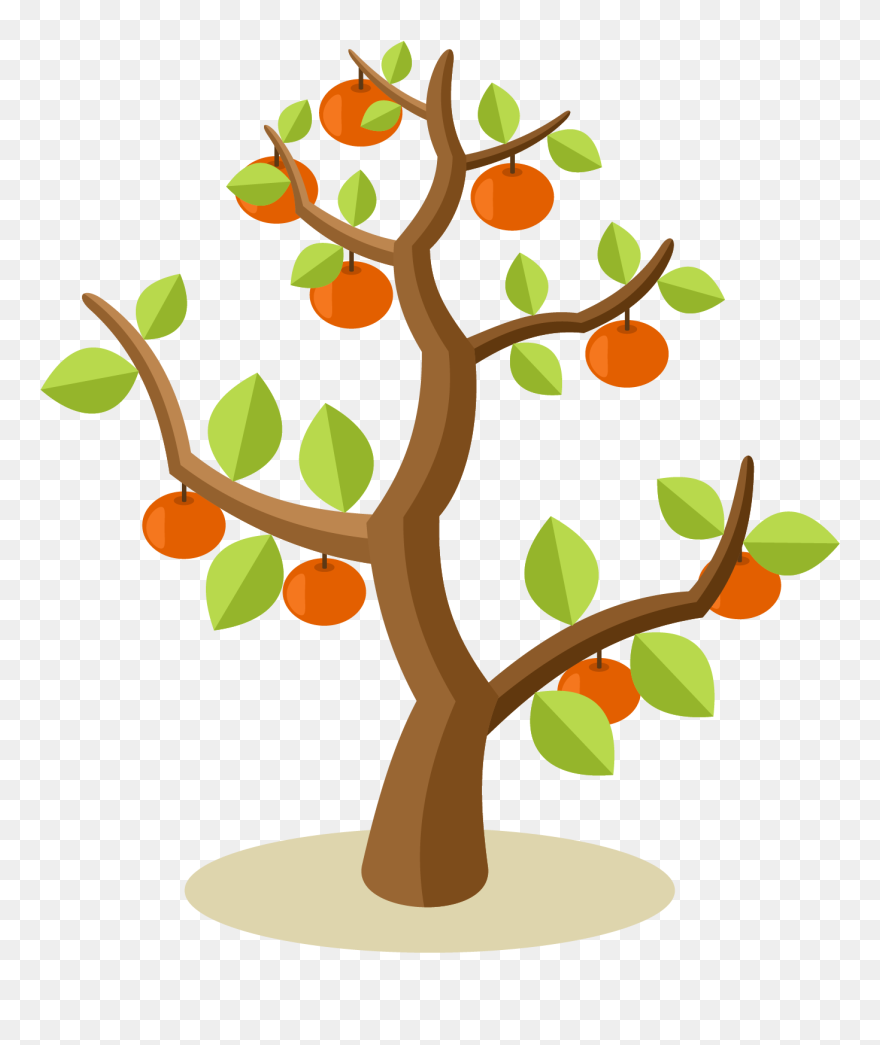 Tree Branch With Leaves Clipart Picture Freeuse Stock Fruit Tree Icon Png Transparent Png Pinclipart