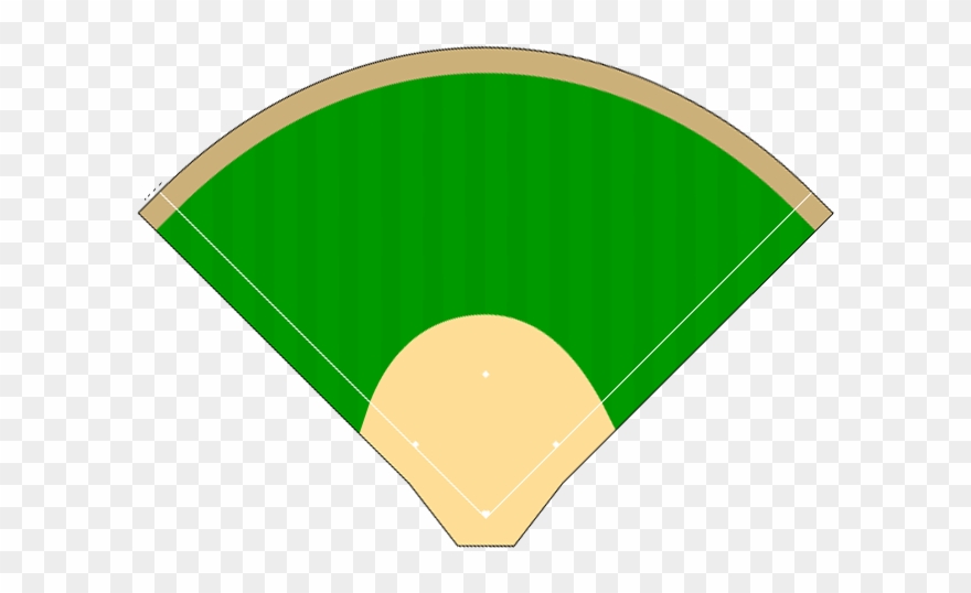 Vector Freeuse Baseball Field Clipart Free - Softball Field Clip Art - Png Download