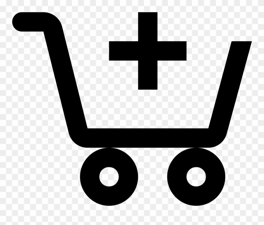 Shopping Clipart Symbol - Icona Carrello Png Transparent Png
