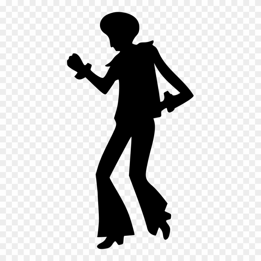 Free Disco Dancer 2 Free Orleans Express Lower Left - Disco Dancer Silhouette Png Clipart