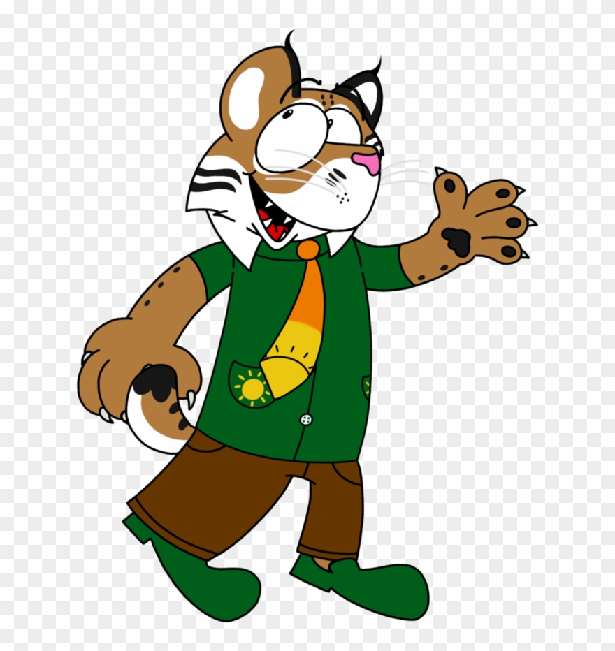 Jpg Library Bobcat Clipart Design - Design - Png Download