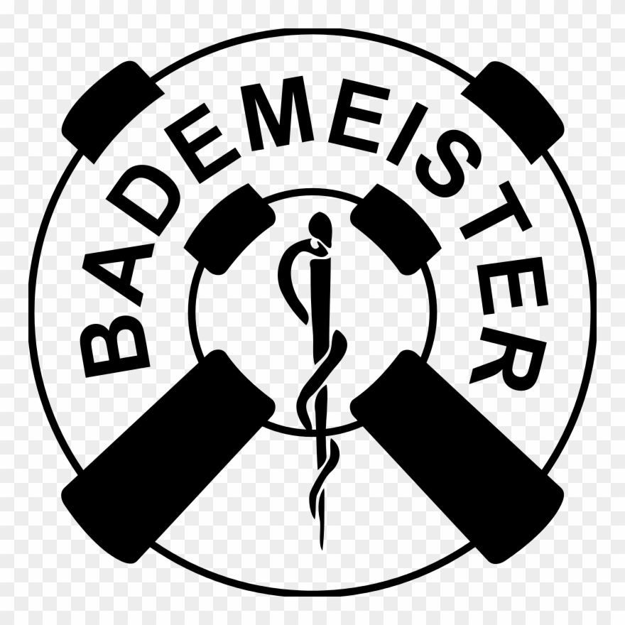 T-shirt Lifeguard Logo Schwimmmeister Drawing - Bademeister Logo Clipart