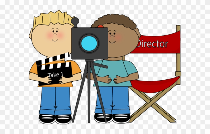 Photo Camera Clipart Motion Picture Camera - Movie Making Clip Art - Png Download