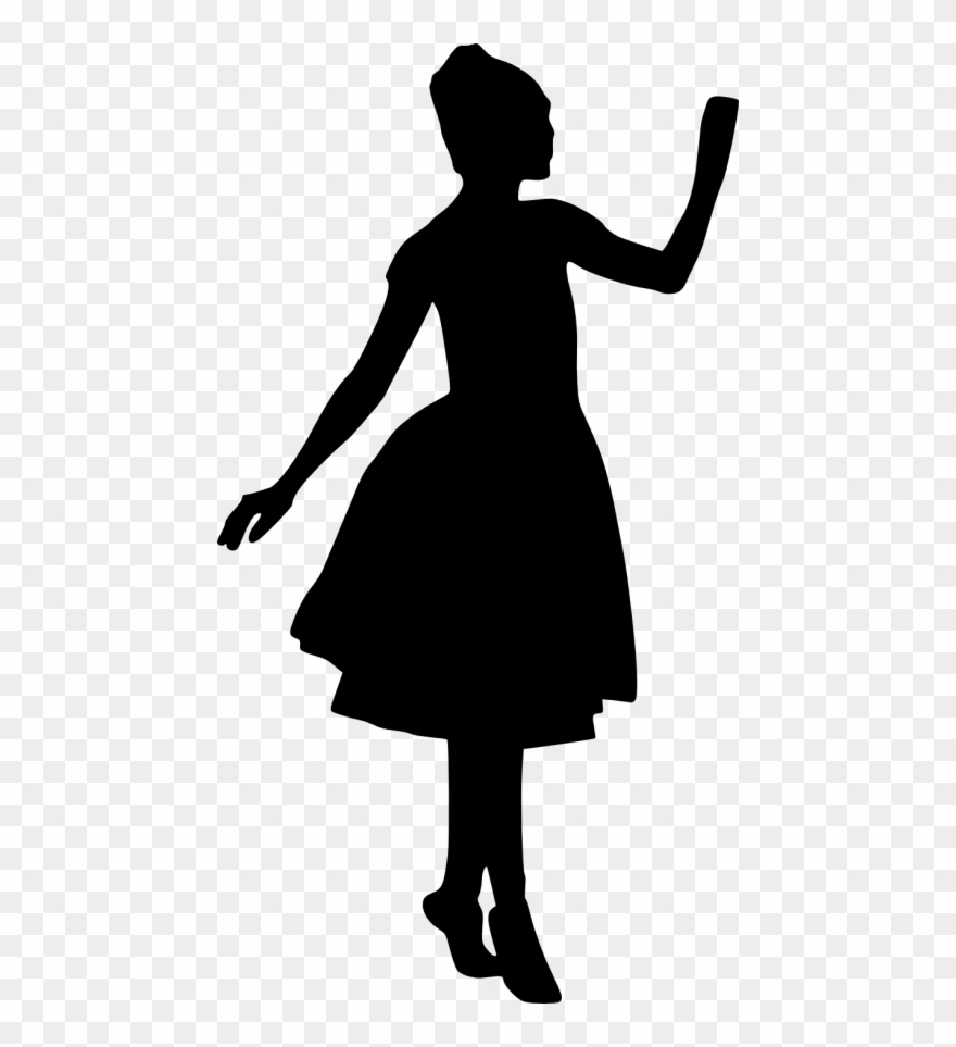 Ballerina Silhouette Png - Portable Network Graphics Clipart