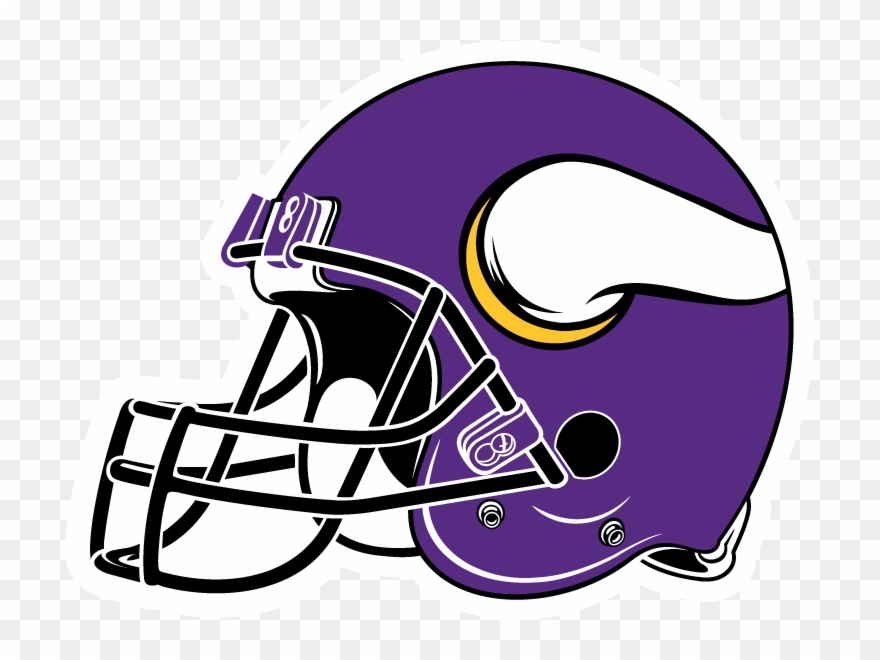 Green Bay Packers Helmet Clipart At Getdrawings - Minnesota Vikings Helmet - Png Download