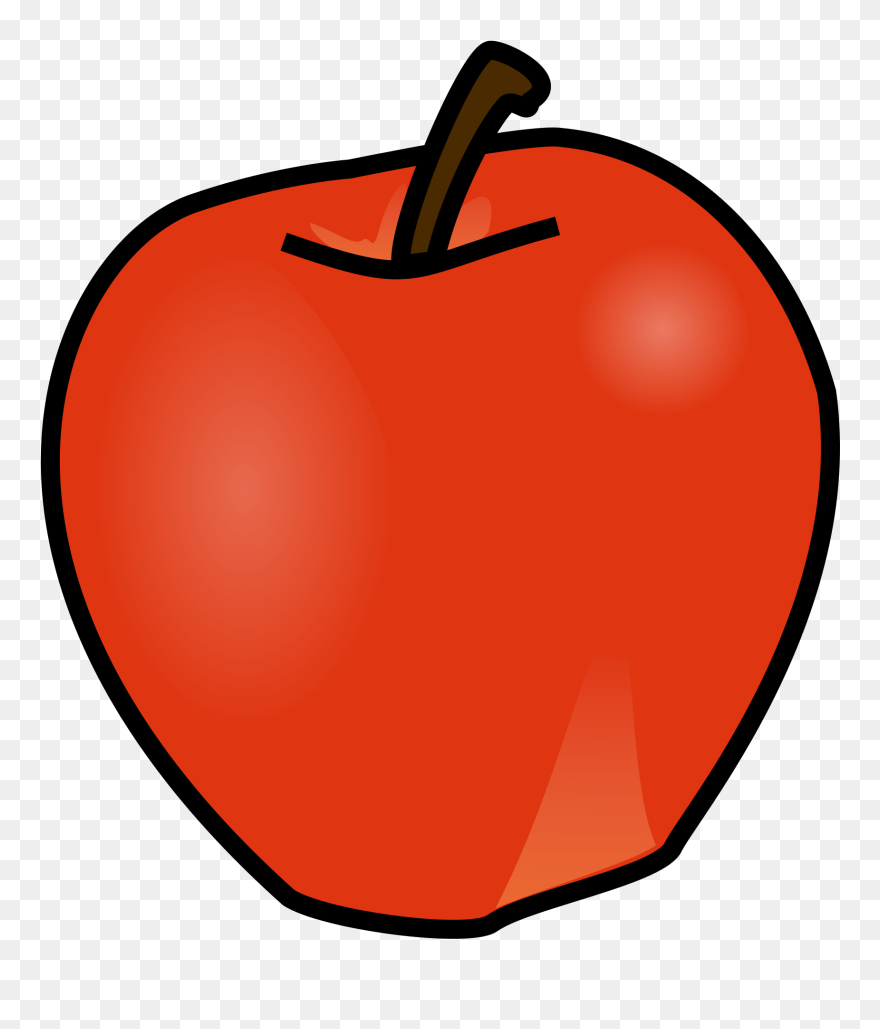 Apple Clip Art At Clkercom Vector Online Royalty Free - Apple Clipart Small - Png Download