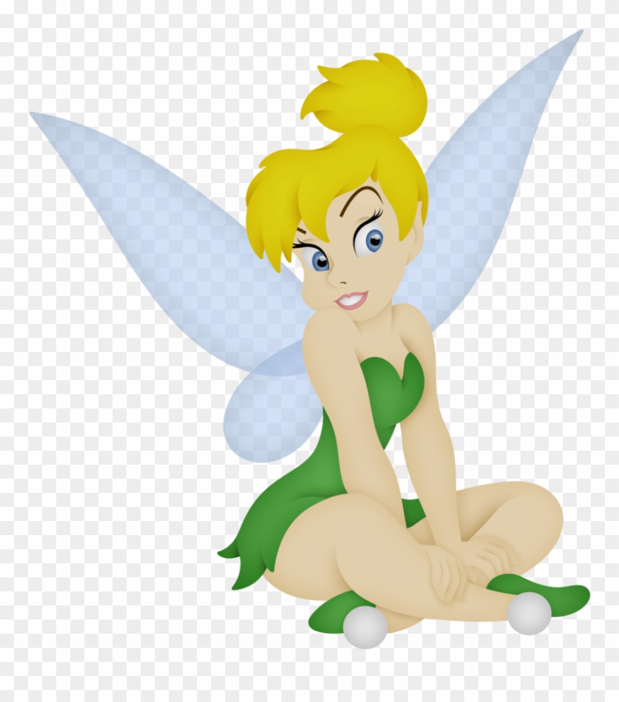 Tinkerbell Sitting Transparent Background Clipart