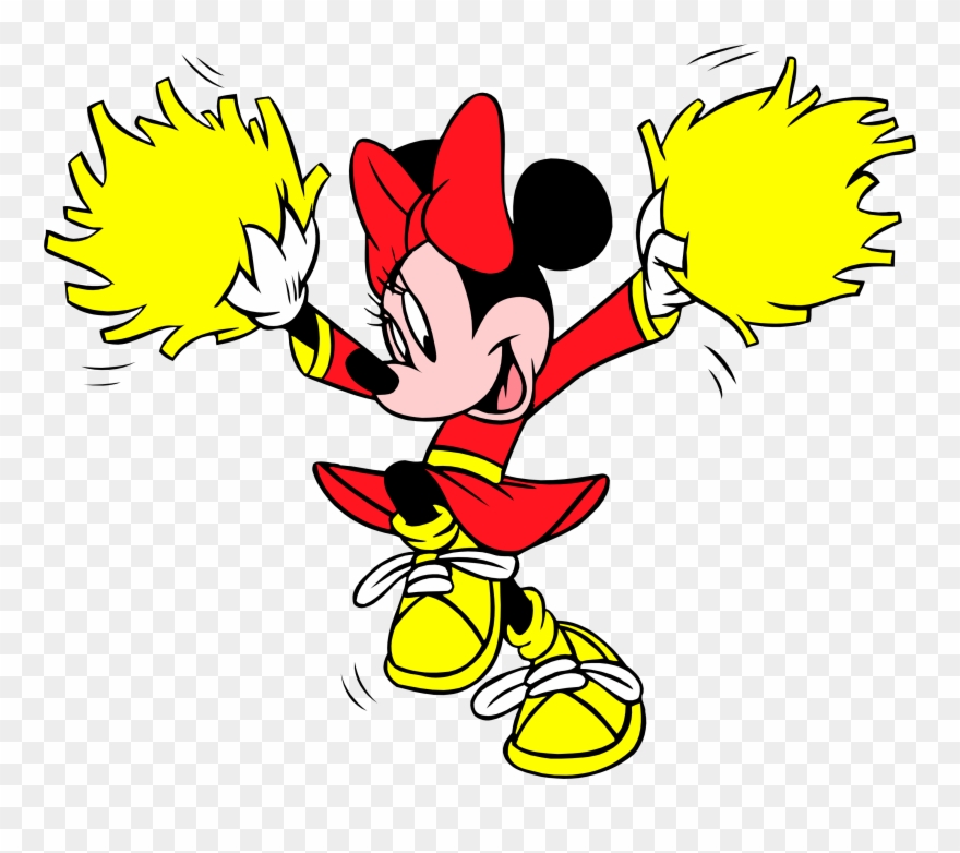 María José Argüeso - Minnie Cheerleader Clipart