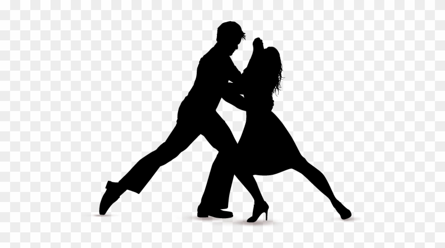 Choir Silhouette Clipart - Singer And Dancer Silhouette - Png Download