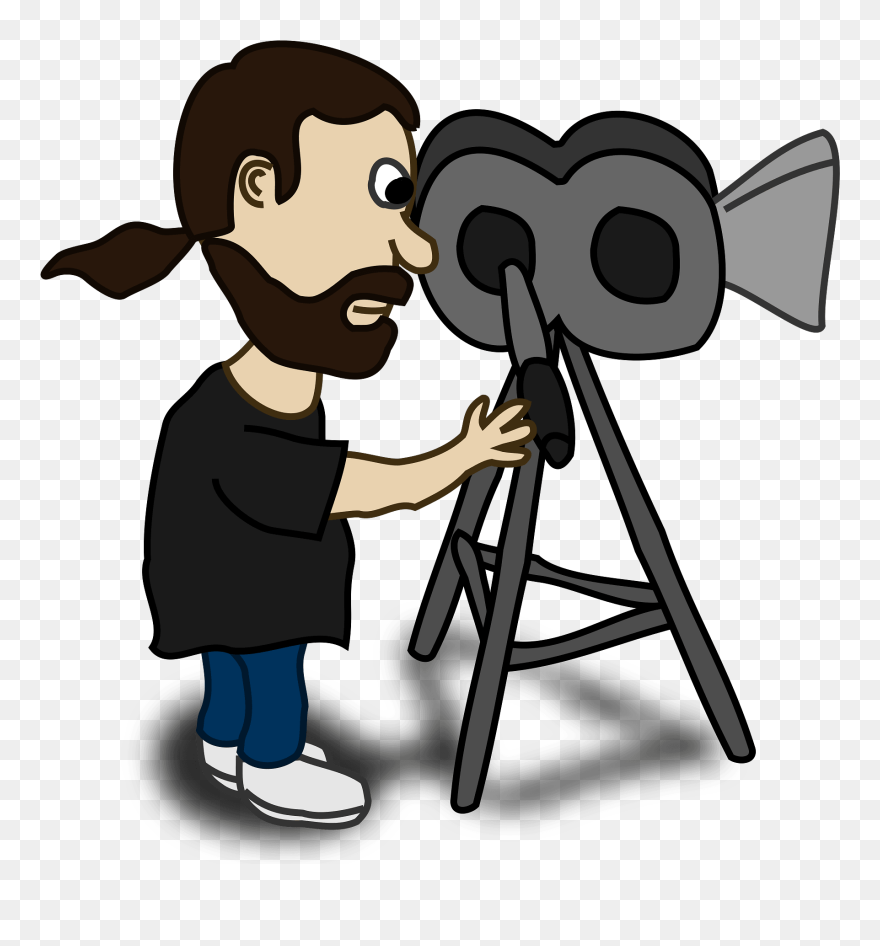 Film Clipart Media Camera - Film Maker Clipart - Png Download