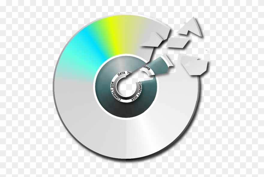 Compact Disk Clipart Film Dvd - Broken Disk Png Transparent Png