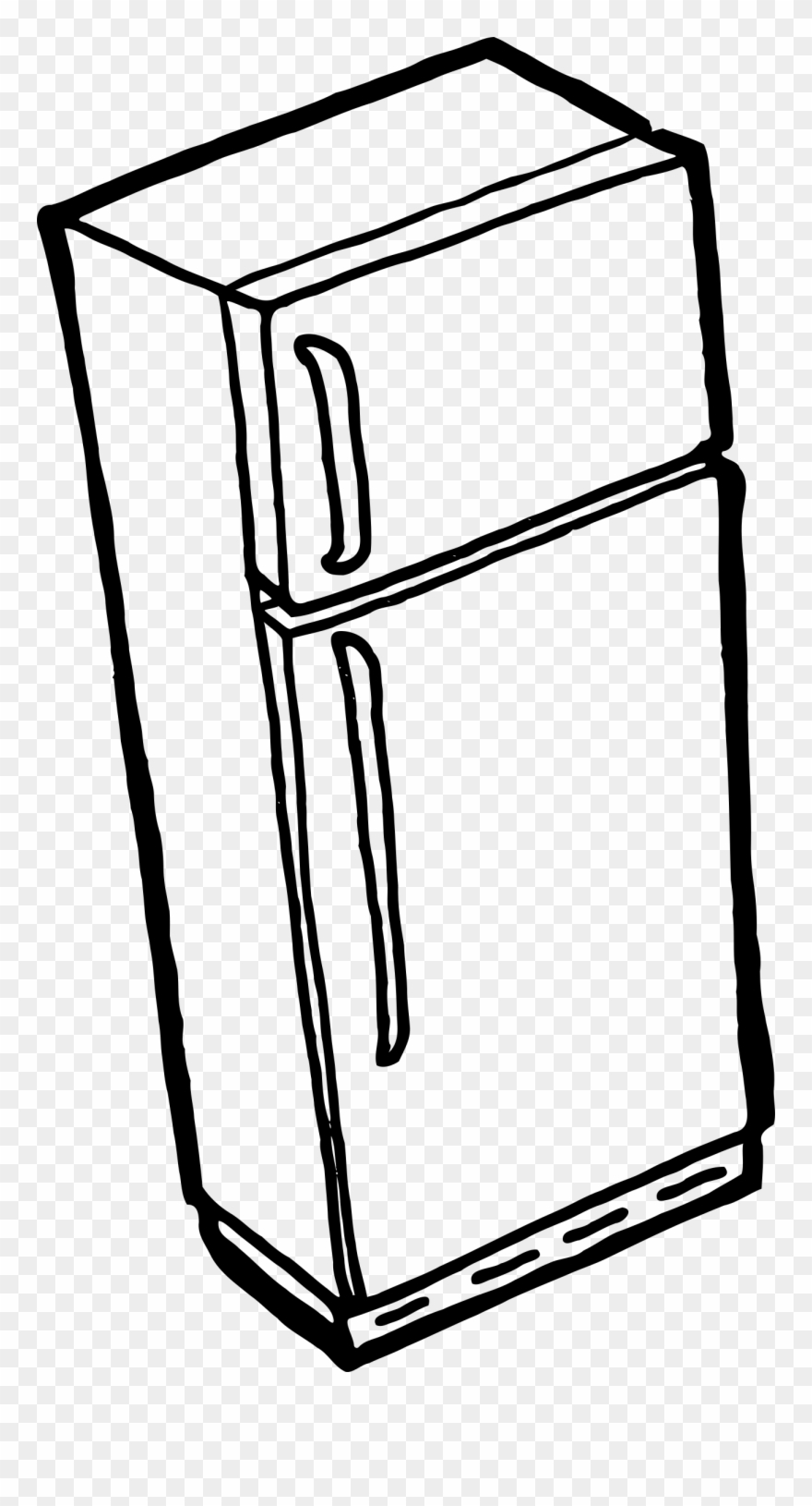 Film Camera Clipart - Refrigerator Clip Art - Png Download