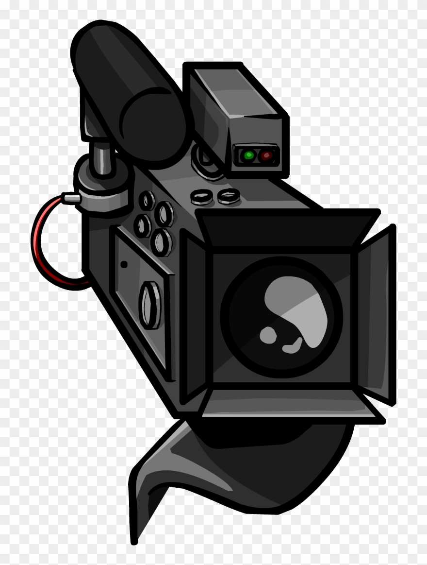 Video Camera Clipart Film Club - Camera De Filmagem Png Transparent Png