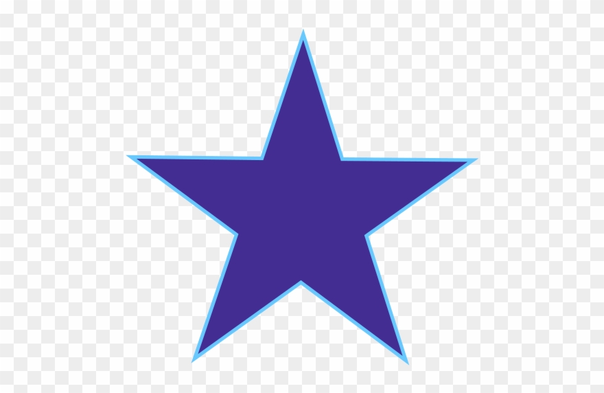 Free To Use Public Domain Stars Clip Art - Transparent Background Blue Star - Png Download