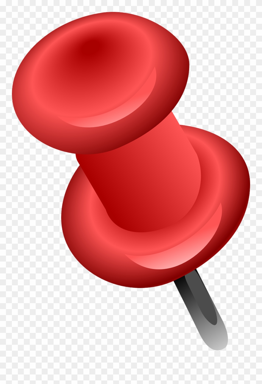 Similar Cliparts - - Push Pin Clip Art - Png Download