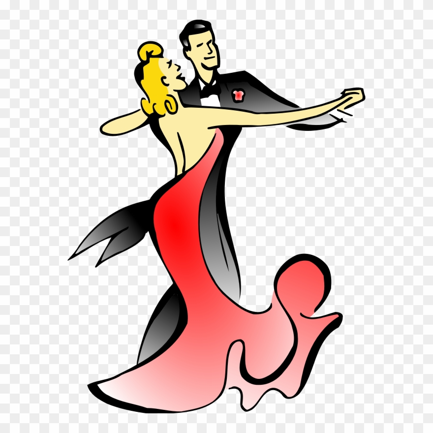 Ballroom Dance Swing Partner Dance - Ballroom Dance Clip Art - Png Download