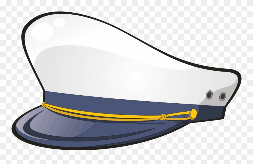 Trends For Sun Hat Clip Art - Captain's Hat Clip Art - Png Download