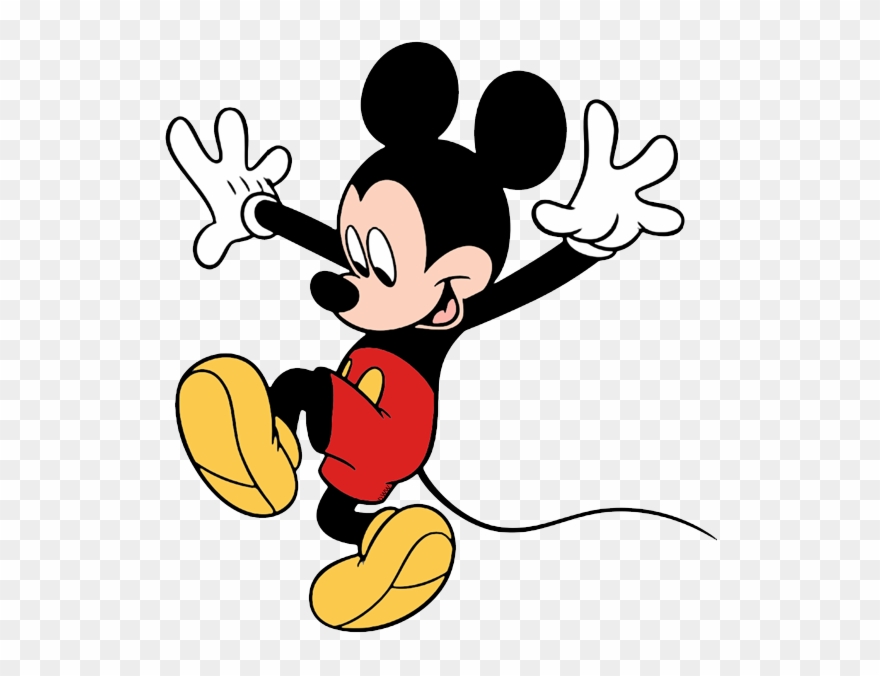 Mickey Mouse Clip Art - Mickey Mouse Looking Down - Png Download