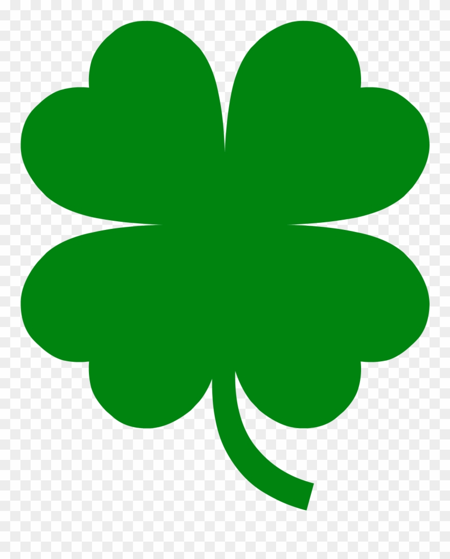 Clip Royalty Free Stock Introducing Images Of Four - Four Leaf Clover Clip Art - Png Download