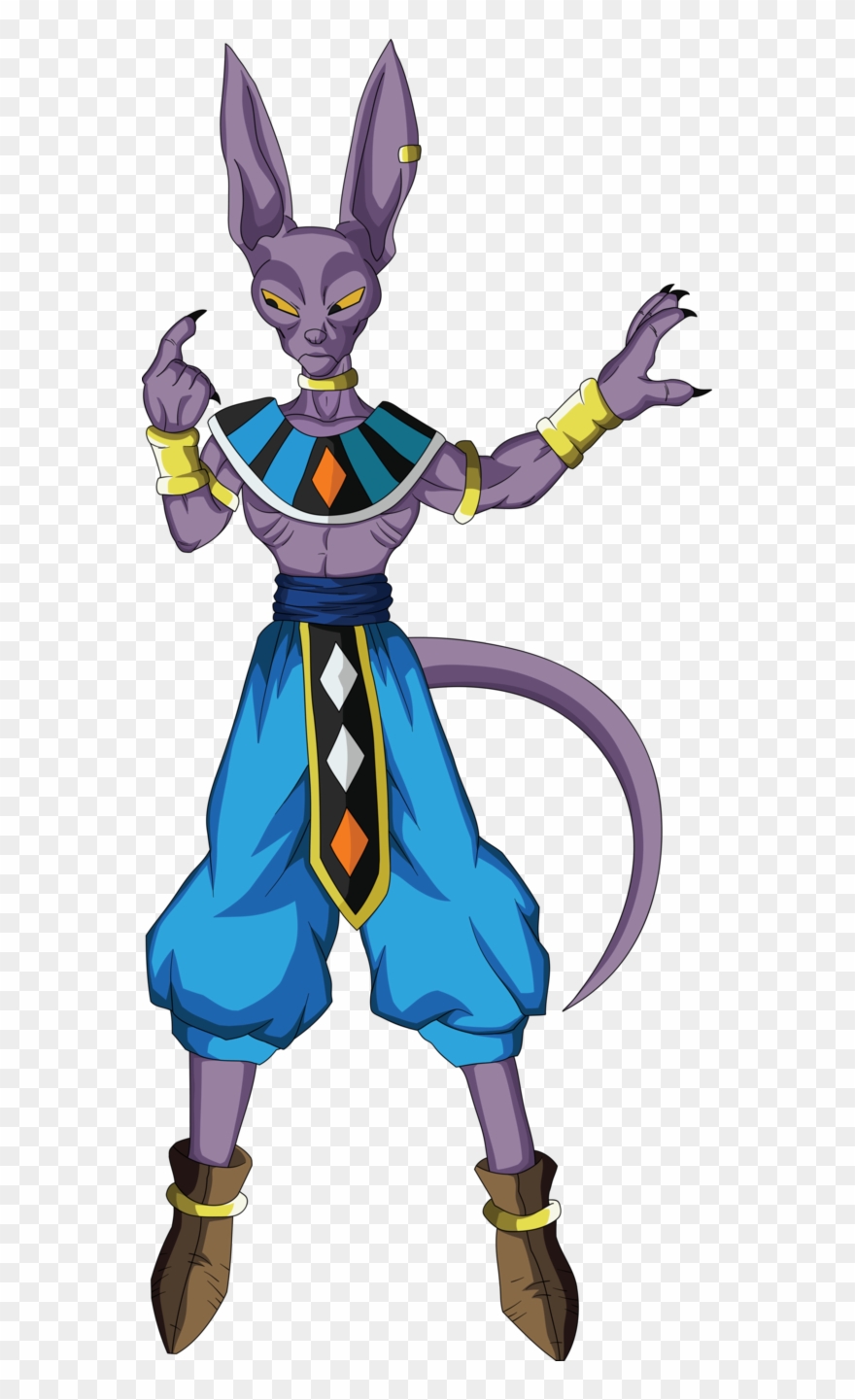 Popular Images - Lord Beerus Full Body Clipart