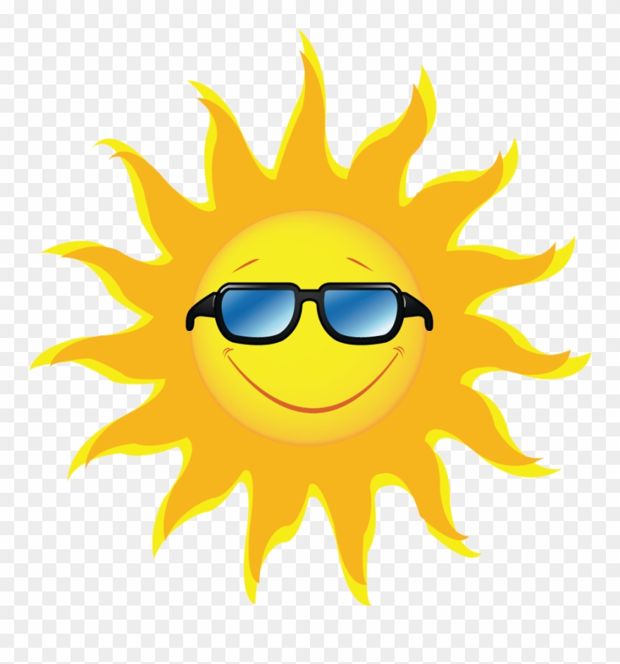 Sunshine Sun Clip Art Free Clipart Images 4 - Free Sun Wearing Sunglasses Clipart - Png Download