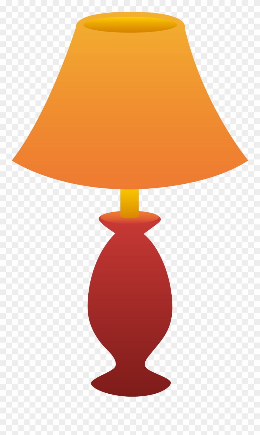 Te - Clip Art Of Lamp - Png Download