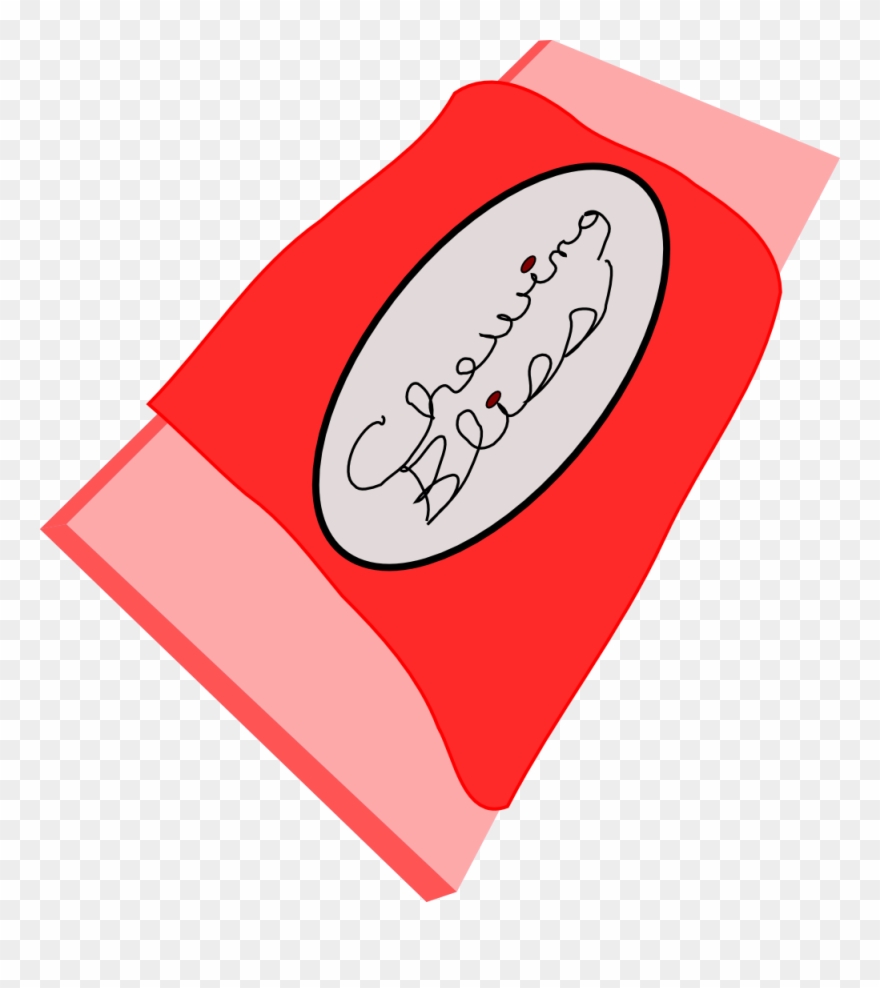 Chewing Gum Clipart, Vector Clip Art Online, Royalty - Red Bubble Gum Vector - Png Download