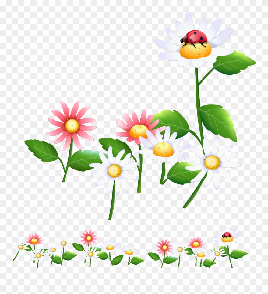 Clip Art Black And White Library Clip Art Sun Flower - Free Vector Nature - Png Download