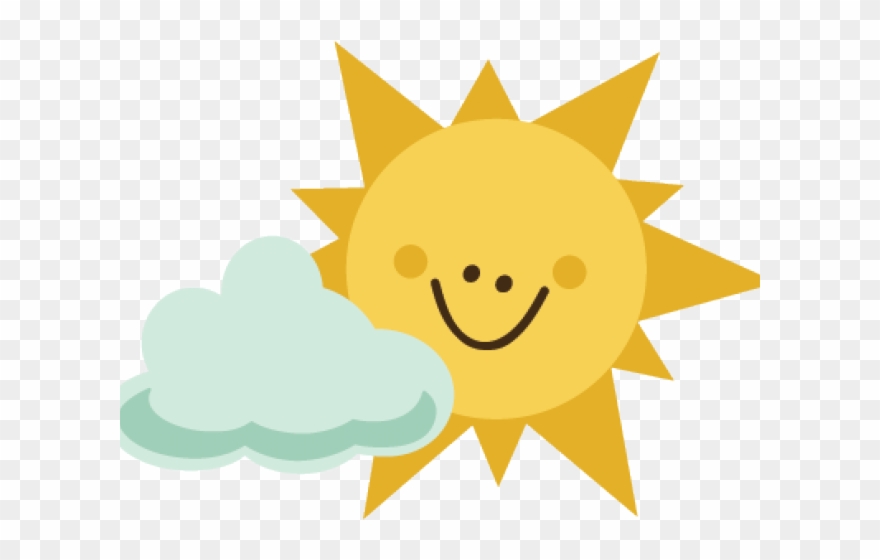 Sun Clipart Clipart Stars - Clip Art Cute Sun - Png Download