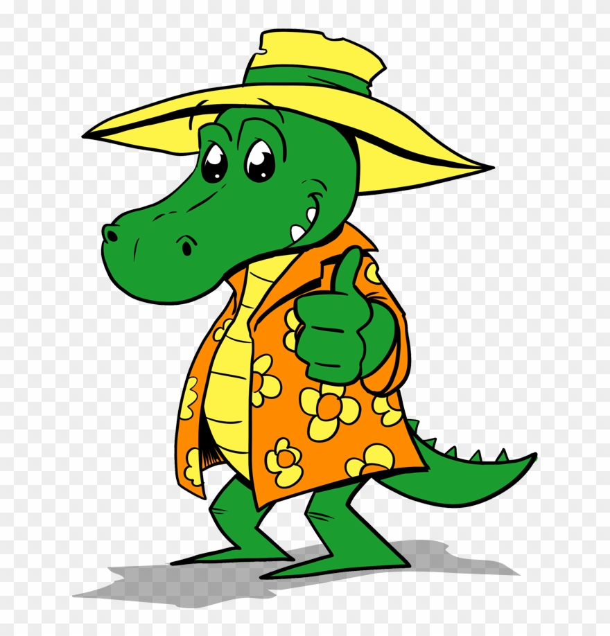 Alex The Alligator Fun Games And Learning - Cartoon Sun Safety Clipart