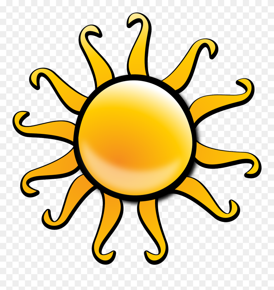 Sunlight Beach Free On - Sunshine Clipart - Png Download