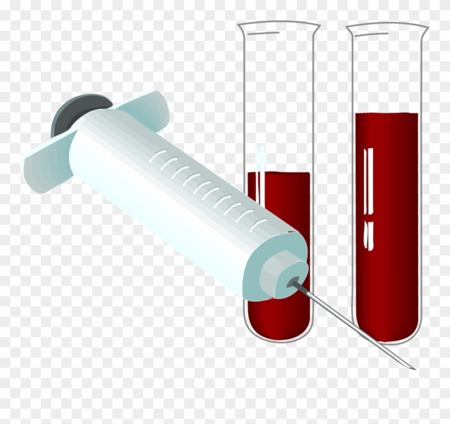 Blood Test Medical Laboratory Laboratoriumdiagnostiek - Blood Test Clipart - Png Download