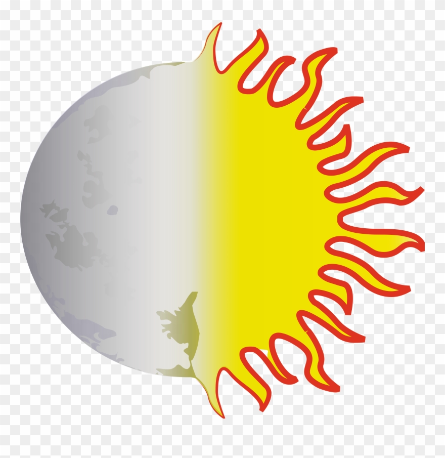 Sun And Moon Clipart Many Interesting Cliparts - Sun And Moon Png Transparent Png