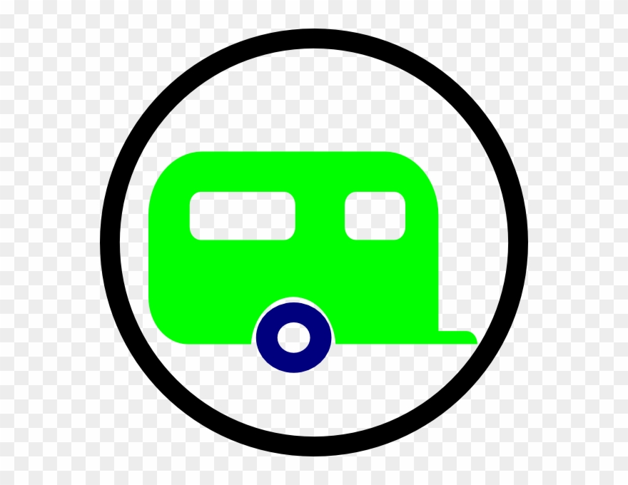 Rv Park Clip Art - Recreational Vehicle - Png Download