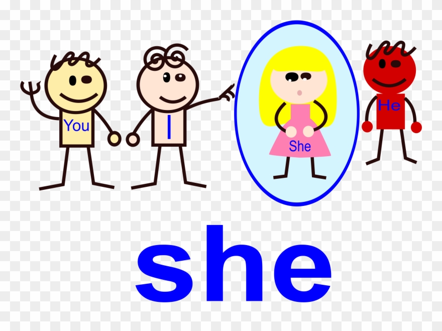 Pronoun Cliparts - We Pronoun - Png Download