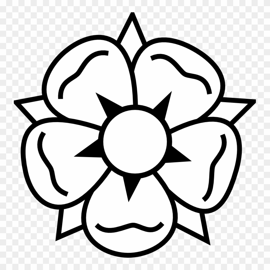 Chrismons And Chrismon Patterns To Download Christmas - Flower Cartoon Black And White Clipart