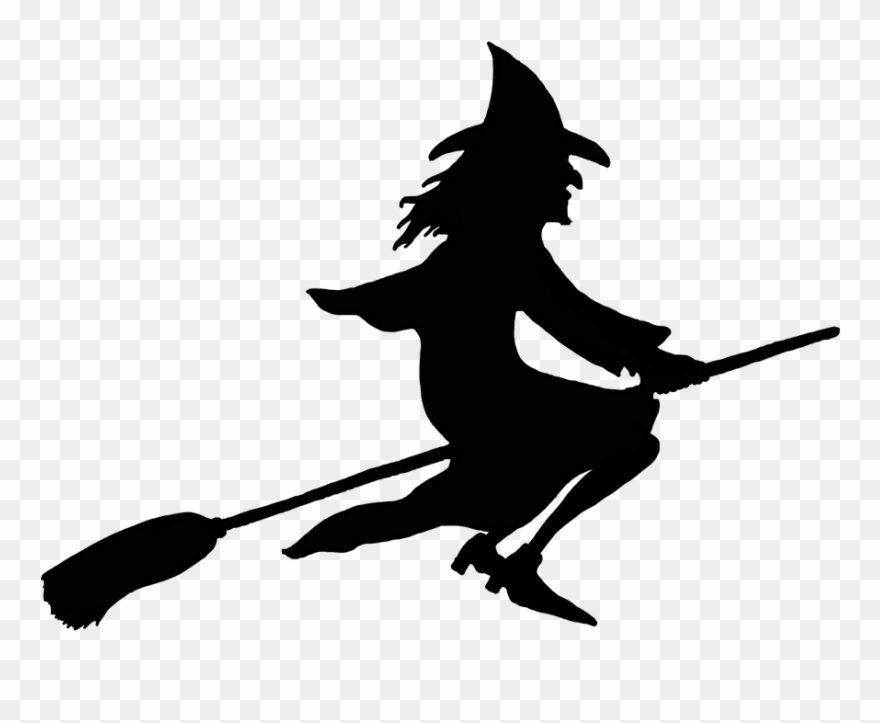 Halloween - Transparent Background Witch Clipart - Png Download