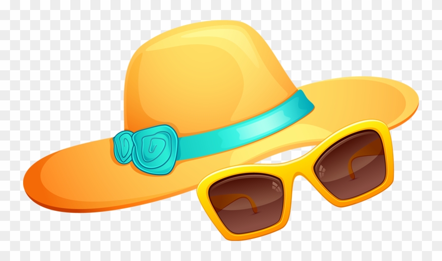 Summer Clipart Free Clipart Image - Beach Hats Clip Art - Png Download