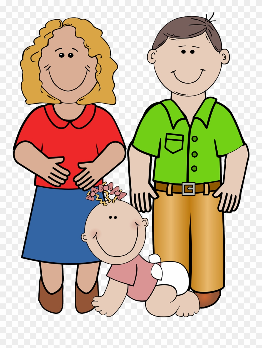 Clip Art Dad - Spot The Difference Family - Png Download