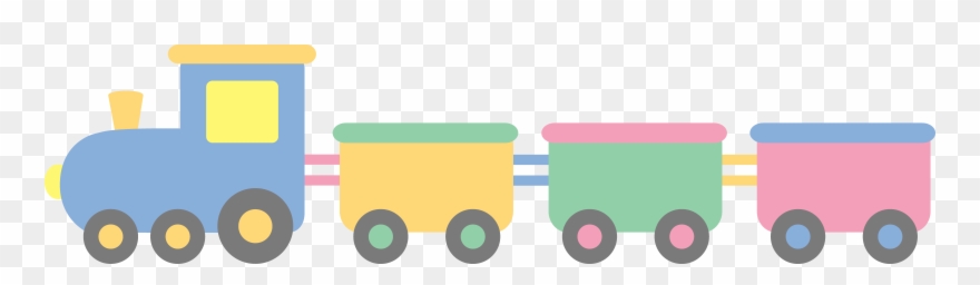 Cartoon - Baby Toys Train Clipart - Png Download