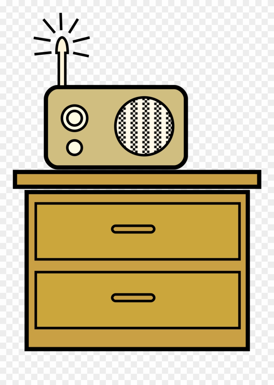 Radio 1 - Turn On The Radio Cartoon Clipart