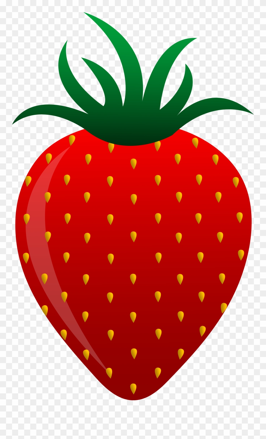Red Fruits And Vegetables Clipart - Png Download