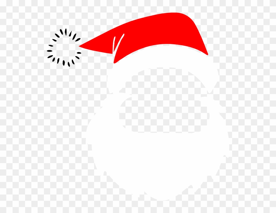 Download Beard Clipart Santas - Santa Claus Face Png Transparent Png