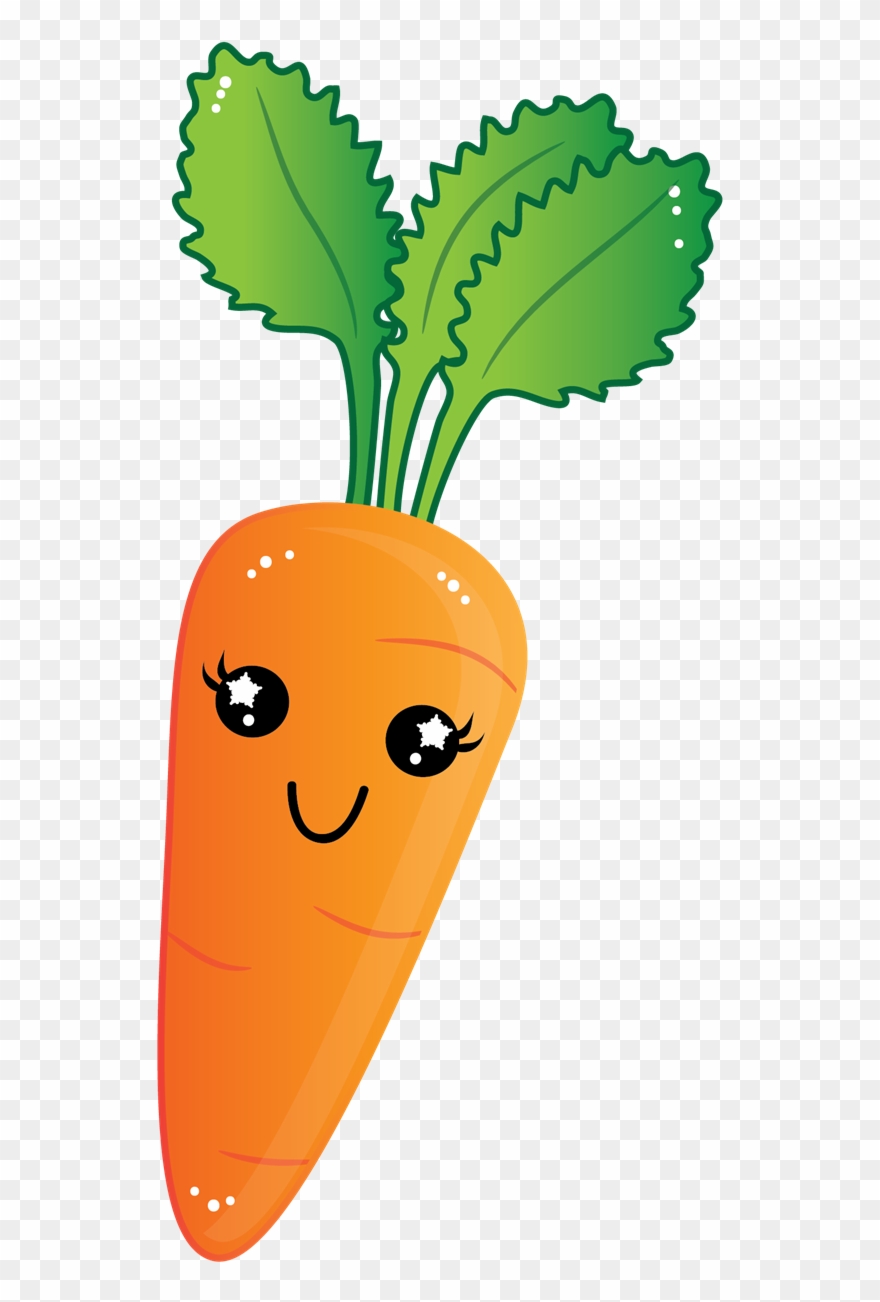 Carrots15 - Cute Carrot Clip Art - Png Download