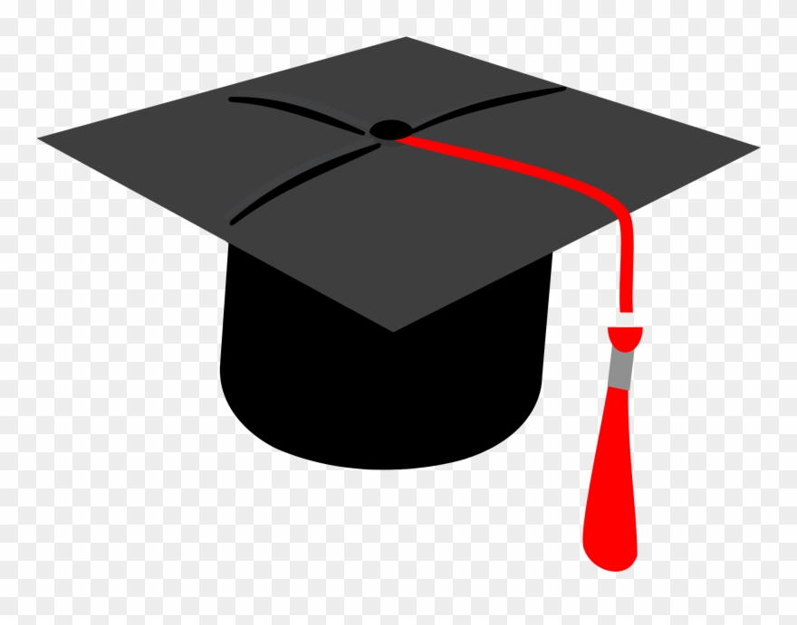 Cap And Diploma Png Free Icons Backgrounds - Graduation Cap Png Transparent Clipart