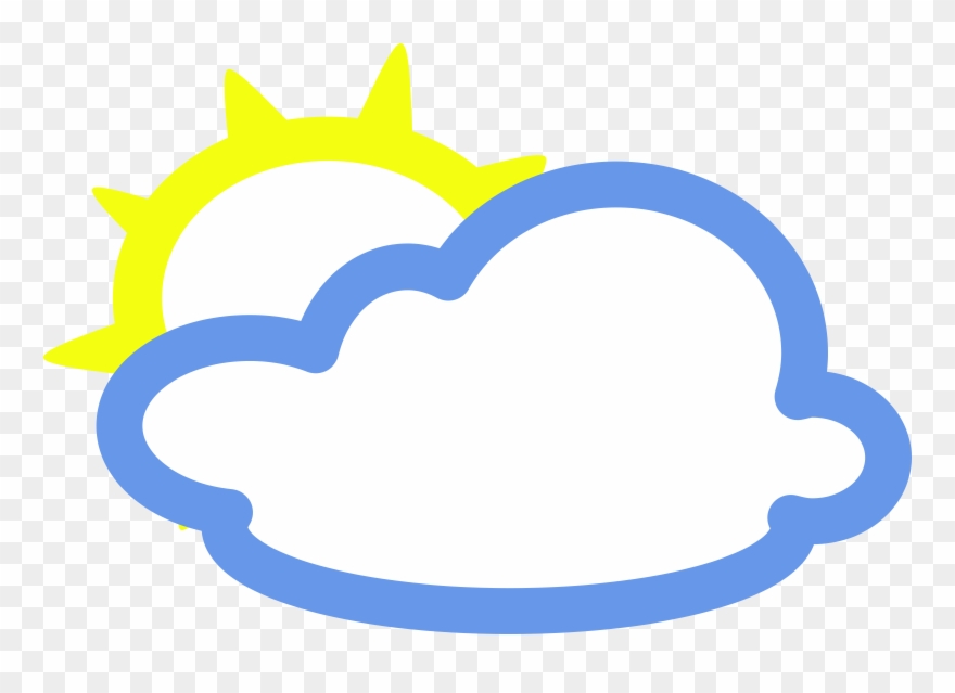 Sunbeams, Fog, Clouds, Sunrays, Weather, Sun, Cloud - Weather Symbols Of Clouds Clipart