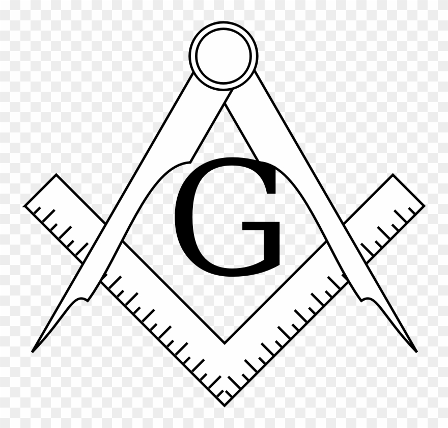 Square And Compasses - 5'x7'area Rug Clipart